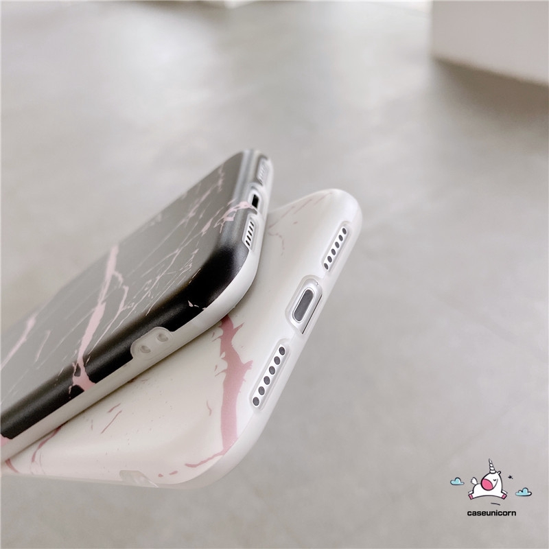 Soft Case Bahan Silikon Motif Marble Untuk Iphone 11 12 8 7 6 6s Plus 11 12 pro Max 12 mini Xr X Xs Max Se 2020