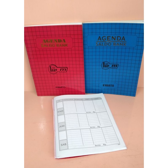 

BUKU AGENDA SALDO BANK QUARTO