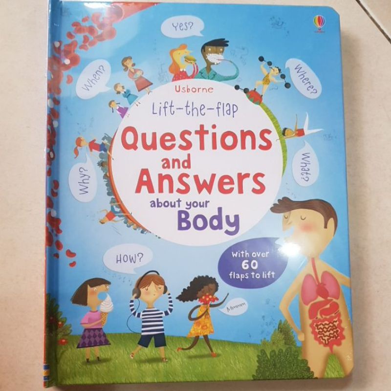Usborne Lift the flap Question and Answer about your Body