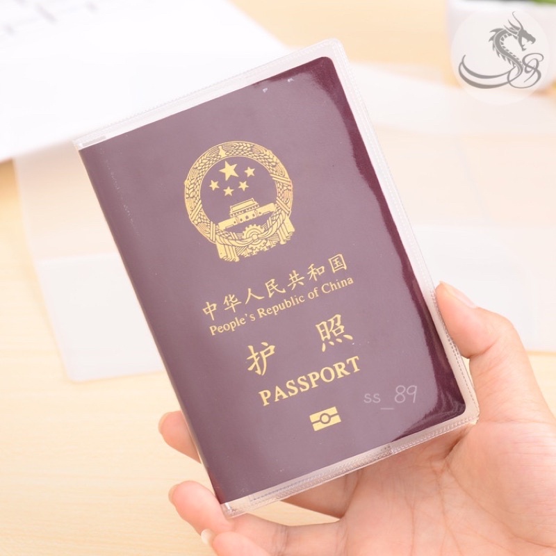 sampul pasport cover pelindung pasport sampul plastik buku passport