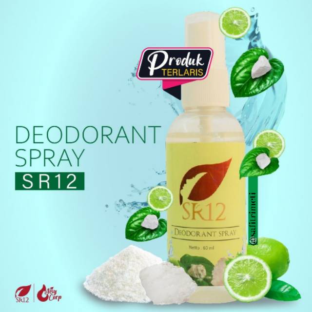 

Deodorant Spray SR12/Deo Herbal/Jeruk nipis