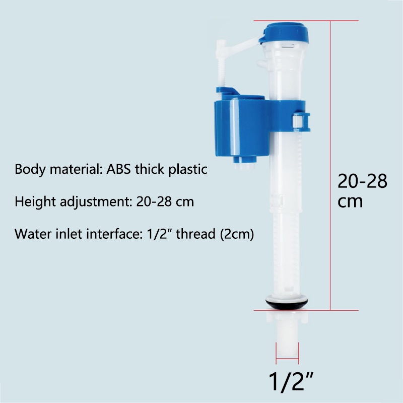 Pelampung Air Kloset Duduk/Universal Toilet Inlet Valve/Pelampung Closet Duduk Toilet/Pelampung Tangki Closet Toilet