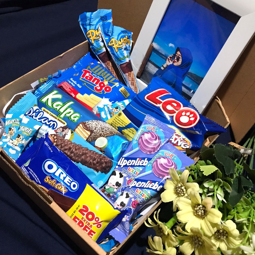 Gift Box Jajanan | Hampers Jajanan | Kado Ulang Tahun | Snackbox