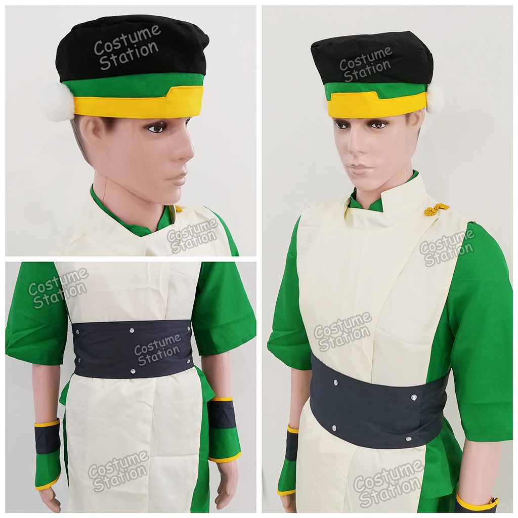 Kostum Toph Avatar The Last Airbender / Costume Earth Bender dewasa