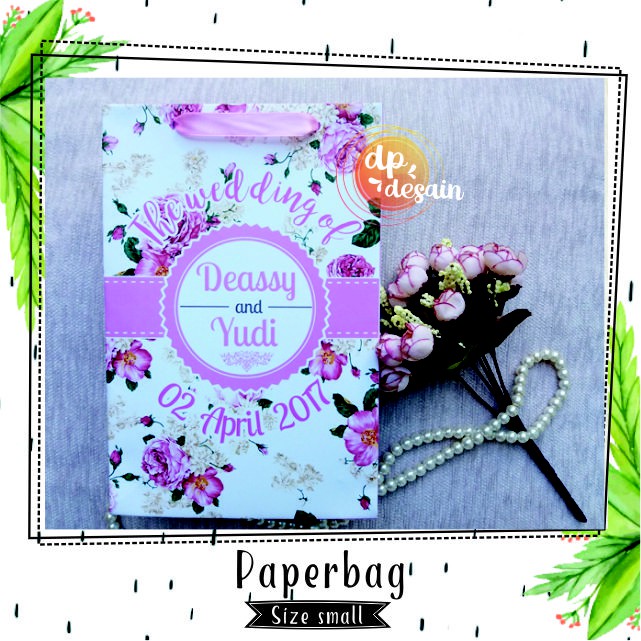 

Paperbag Small Laminasi Pink Mely&Krisna