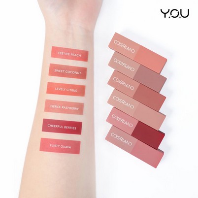 You colorland juicy pop lipstik / lipstik putar you colourland