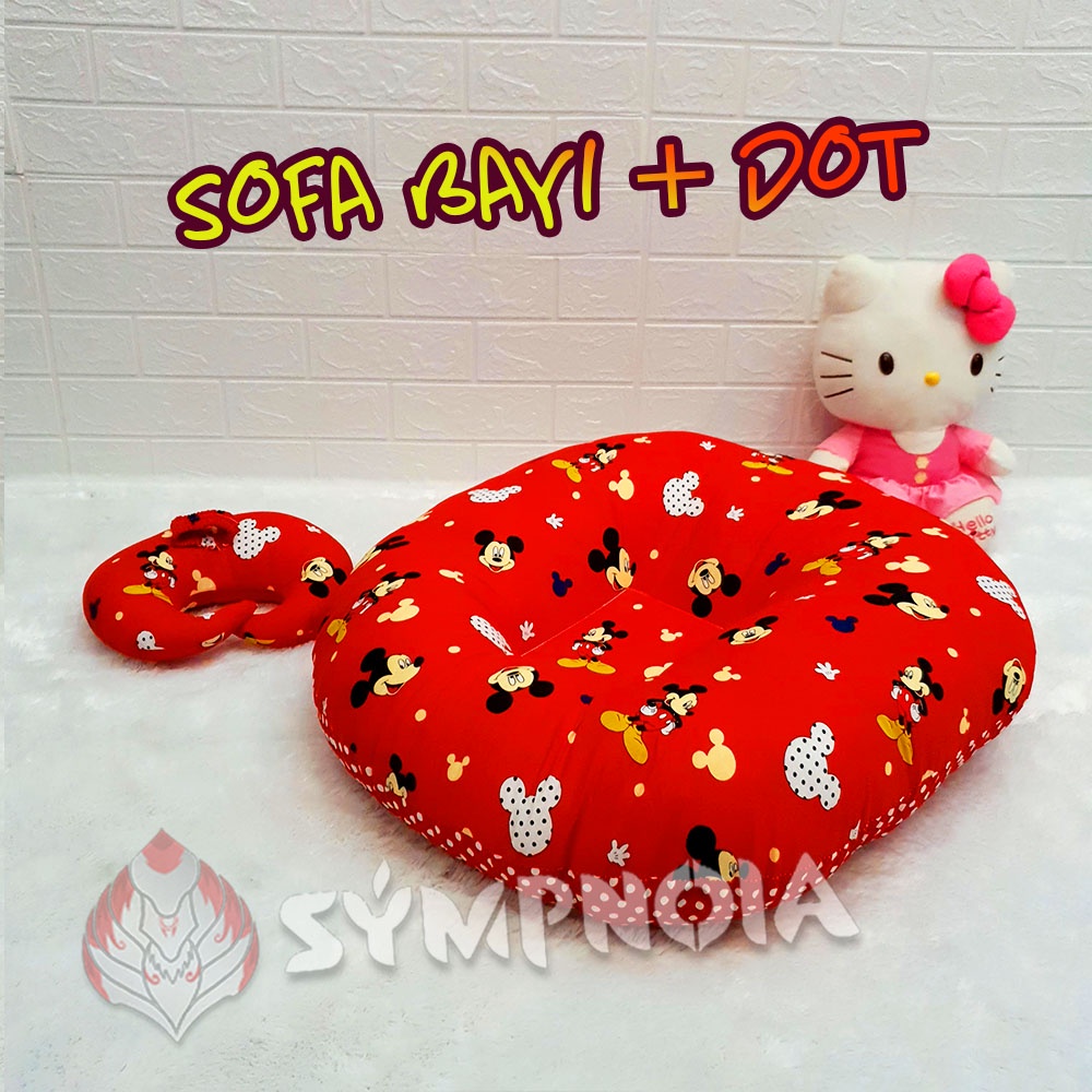 [NEW ARRIVAL} Sofa Bayi Multifungsi + Bantal dot