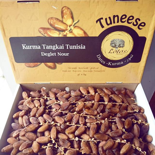 

Kurma Tunisia Tangkai 500gr