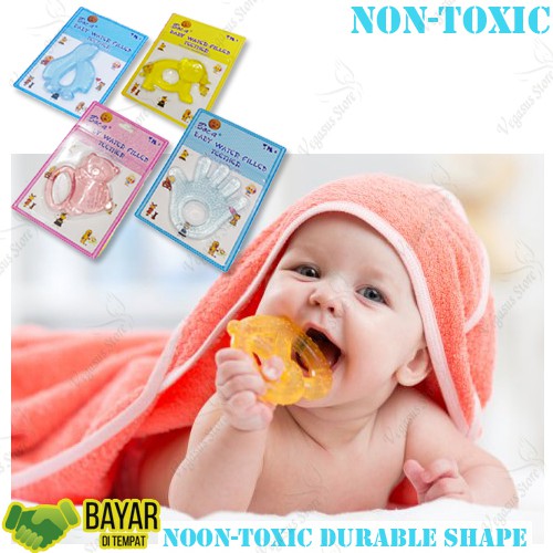 Empeng Bayi Empeng Mainan Gigitan Bayi - Teether Baby Toy/Mainan Gigi Bayi Silikon-Vegasus Store(COD