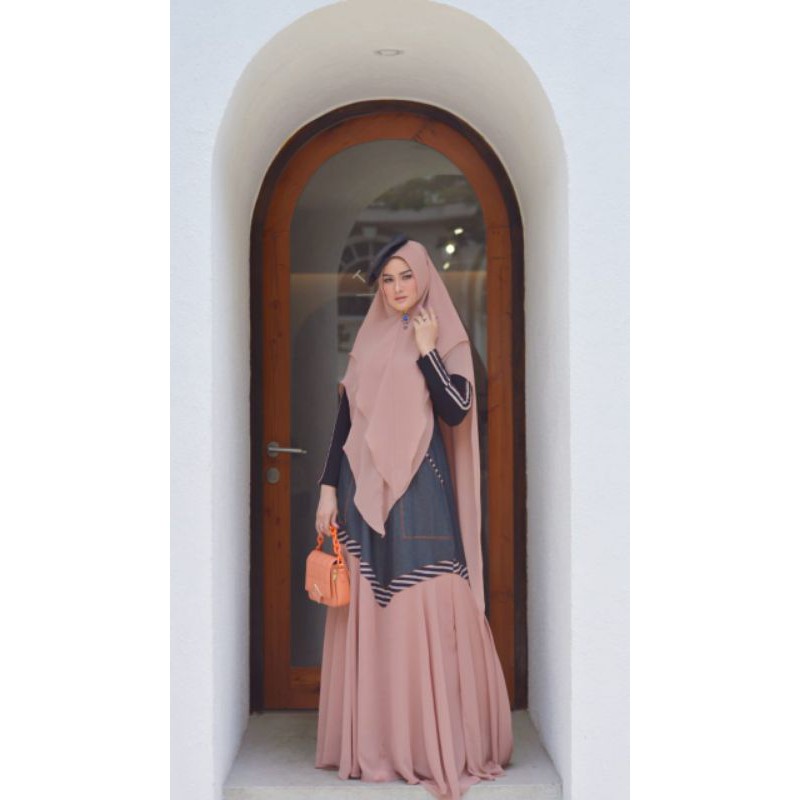 sunny set syari remaja gaul elegan