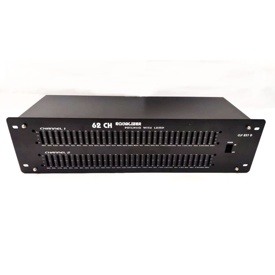 Box 62CH Equalizer Potensio with Lamp ( CLF 237D )