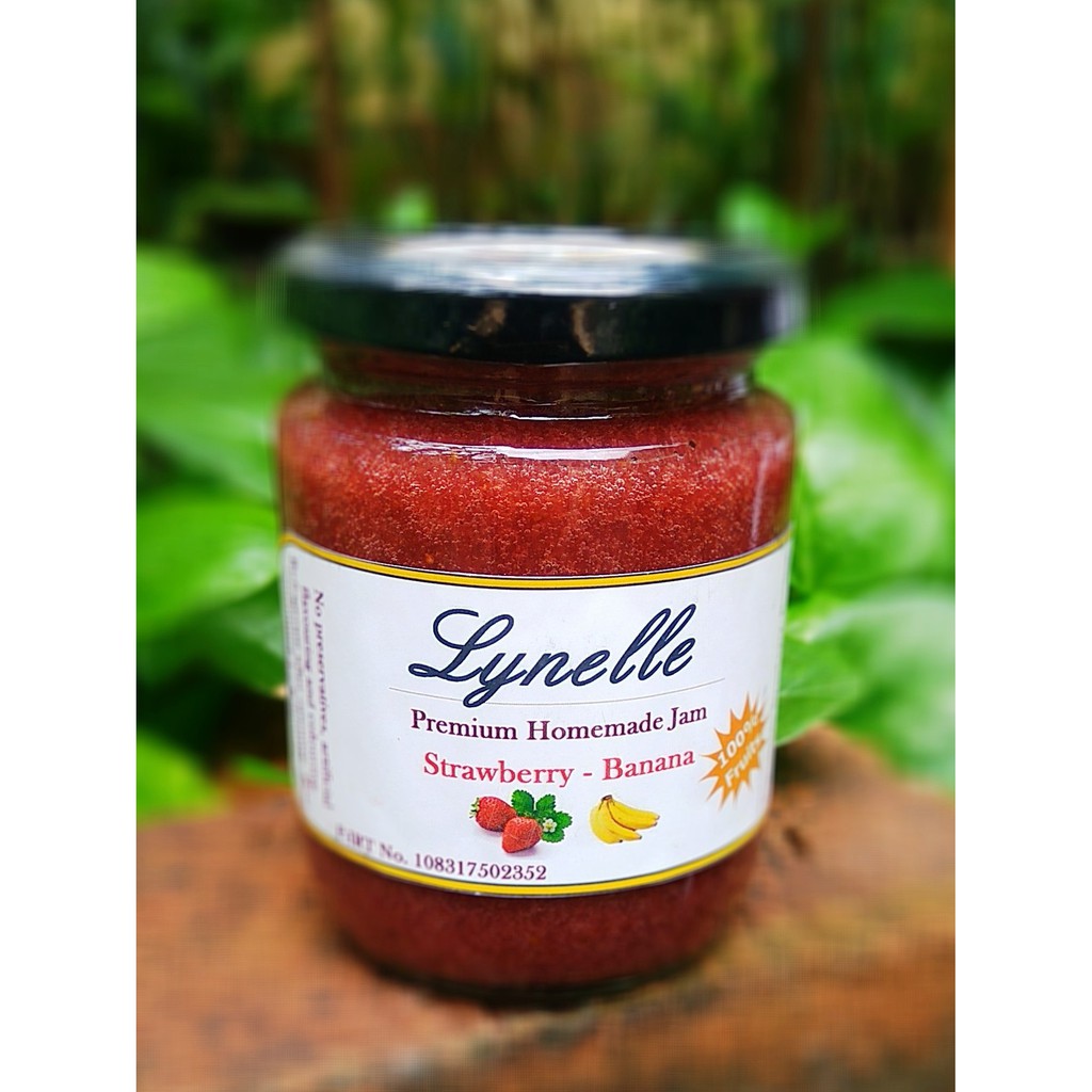 

Straw Banana/250 gr - Lynelle Homemade Jam LESS SUGAR (READY)