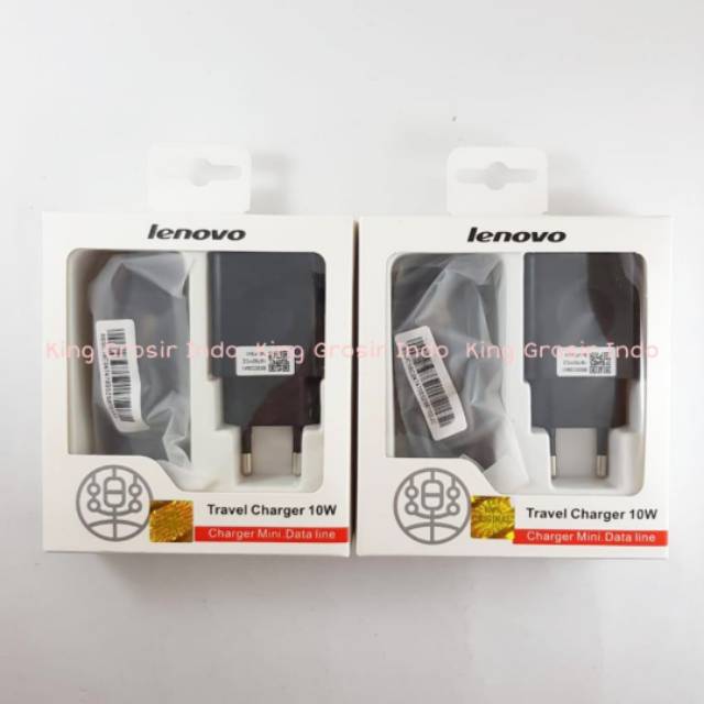 Charger Lenovo 2A 5V Original 100% Usb Micro Travel Adapter Mikro Casan