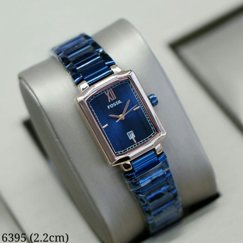 Jam Tangan Fashion Wanita F1-6395 H Rantai Stainless Tanggal Aktif - COD