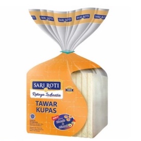 

Sari Roti Tawar Kupas 200 gram