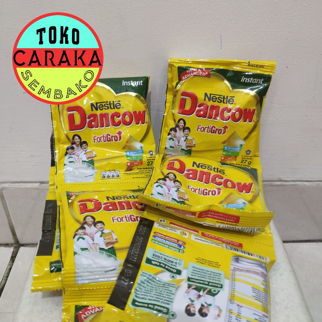 

Susu Bubuk Dancow Instant - Fortigro Denkaw Sachet 27g