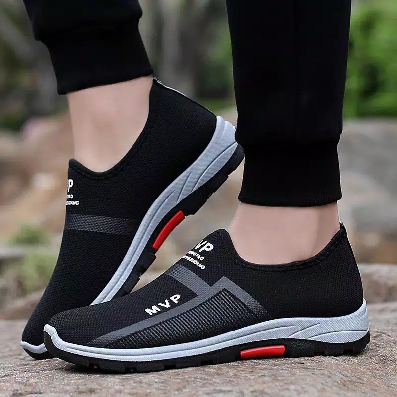 Sepatu Pria Wanita Model Slip On Terkini Sepatu Casual MVP