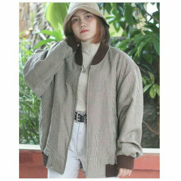 TARTAN INDIAN BROWN JAKET
