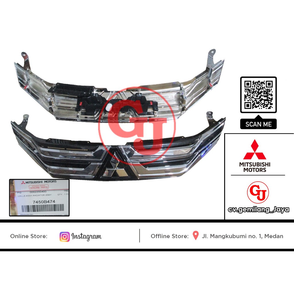 grille radiator Mitsubishhi new expander 7450b474