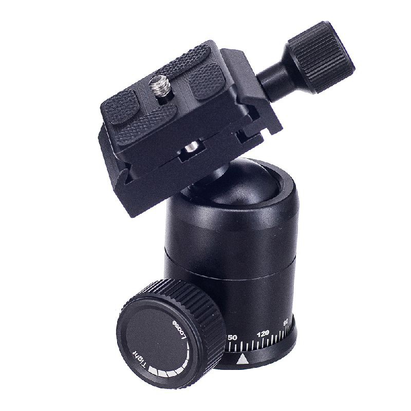 Kepala tripod rotasi untuk kamera profesional Tripod Ball