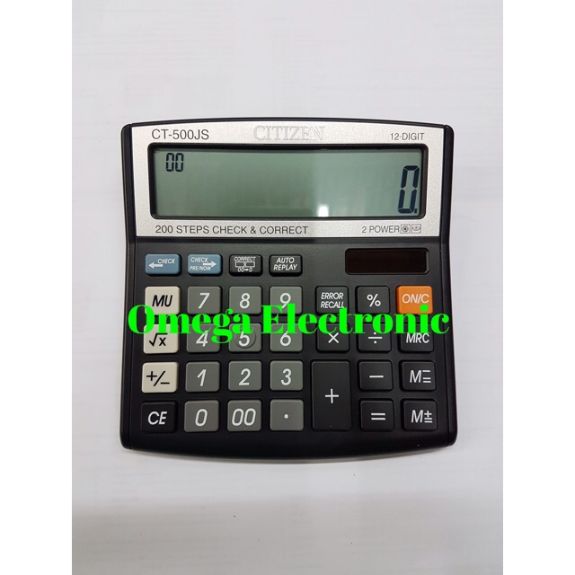 ORIGINAL Calculator CITIZEN CT-500JS - Kalkulator Meja Check & Correct CT 500 JS
