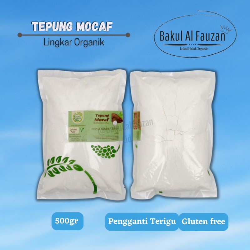 

Tepung Mocaf | Tepung Organik | Gluten free | Tepung Sehat | Lingkar Organik