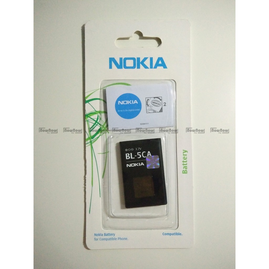 Baterai Nokia 1112 1200 1208 1209 1680 Classic BL-5CA BL5CA Original ORI OEM Batre Battery Batu