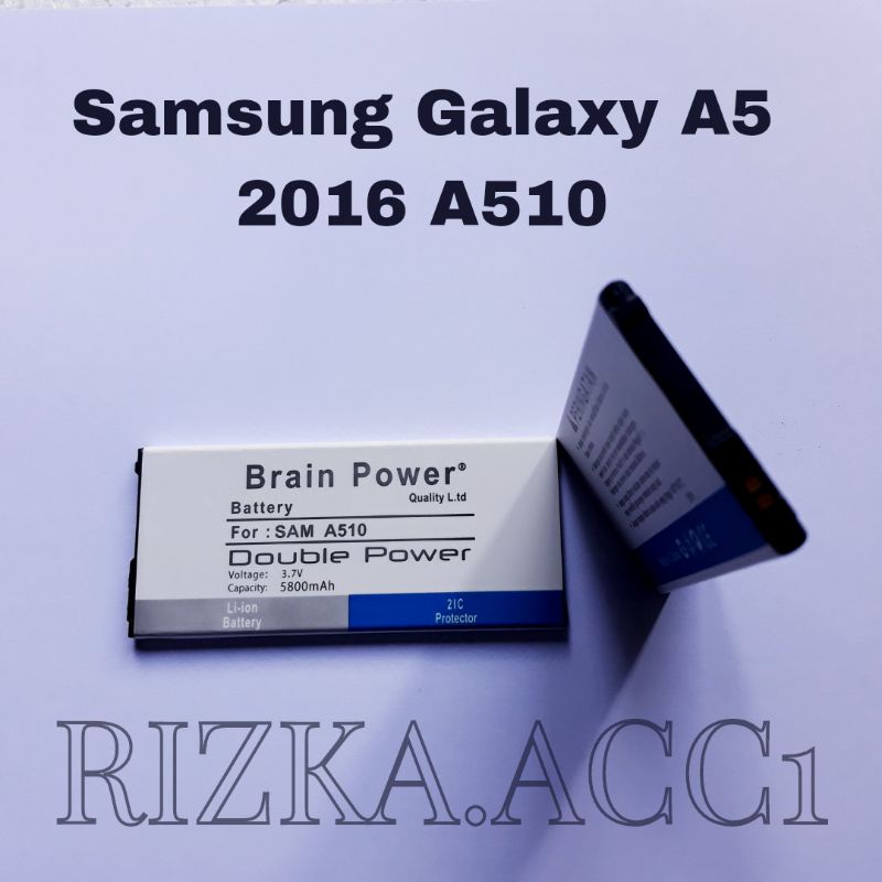 Baterai Batre Hp Samsung Galaxy A5 2016 A510 EB-BA510ABE Double iC Power Battery