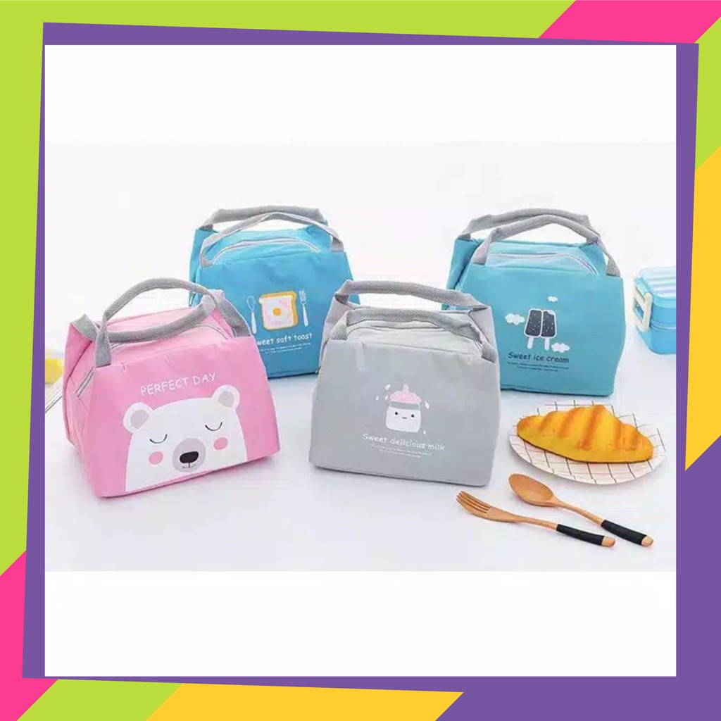 697 - Tas Bekal Korea - Korea Hand lunch bag