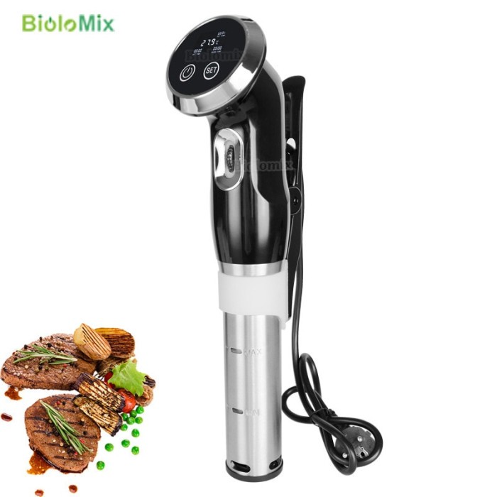 Biolomix Sous Vide Vacuum Slow Food Cooker 1500W - SV-8001 - Black