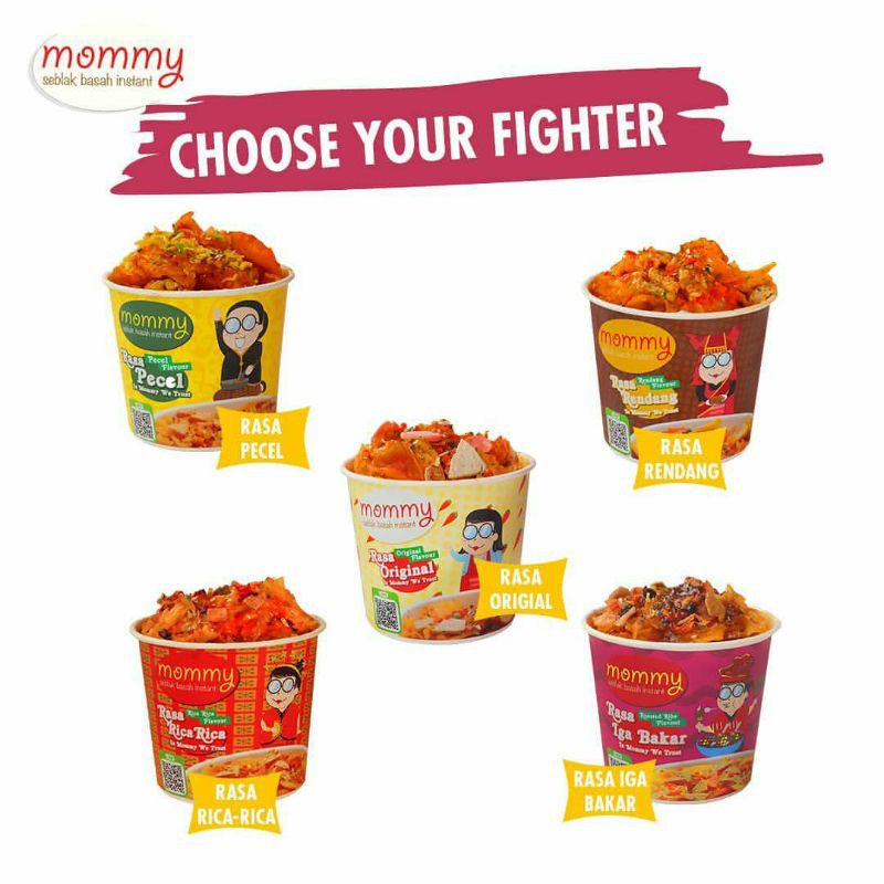 

SEBLAK BASAH INSTAN MOMMY (100 gram)