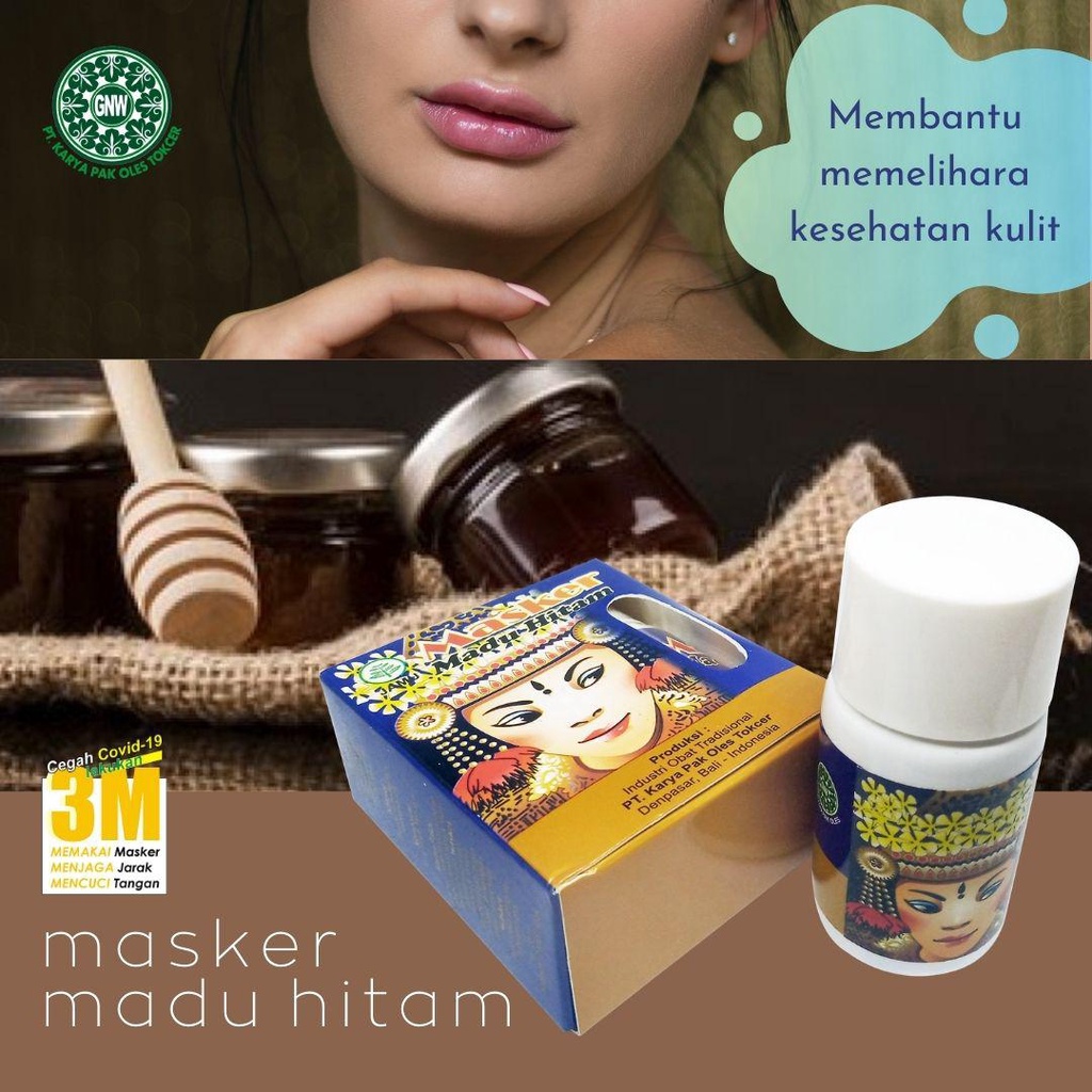 Masker Madu Hitam