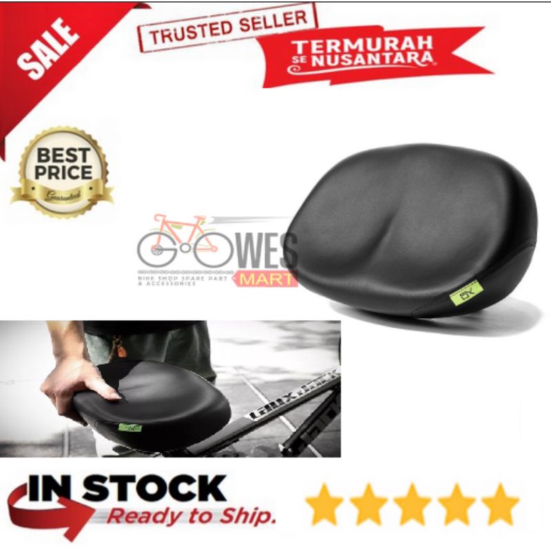 Sadel Sepeda Empuk Lebar