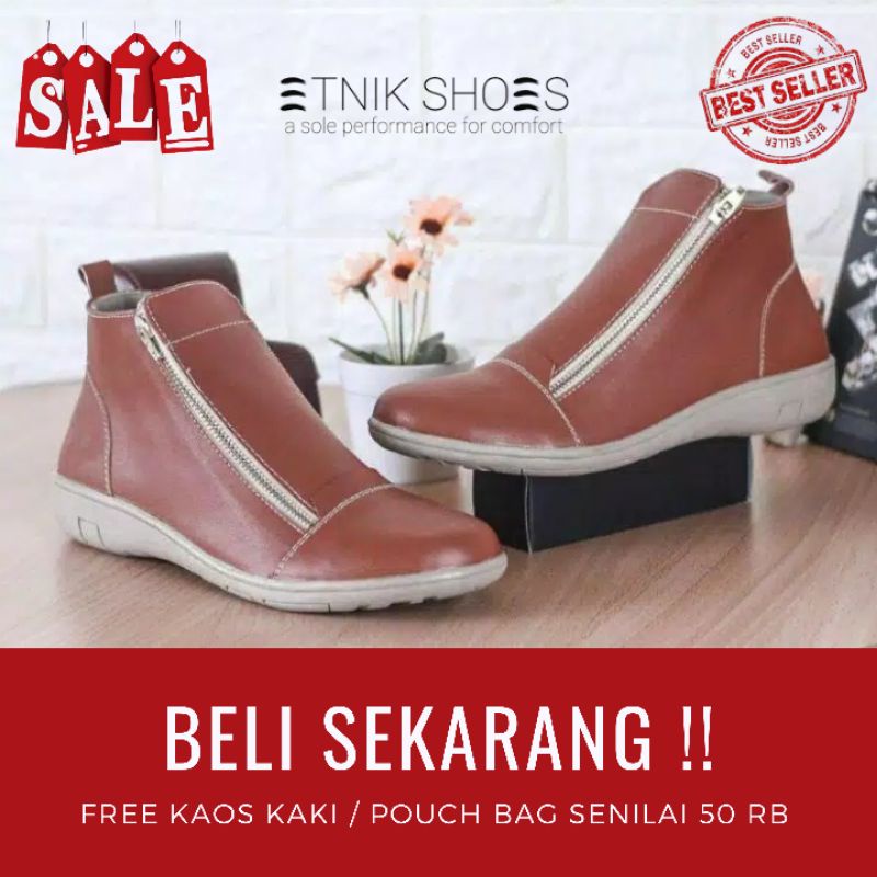 Sepatu boots wanita Haifa Boots wanita Korea Murah Premium Quality Original etnik shoes