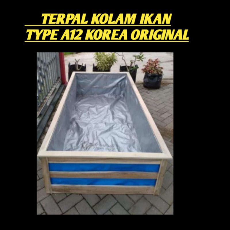 Terpal Kolam ikan ADA 8 ukuran  A12 KOREA ORIGINAL