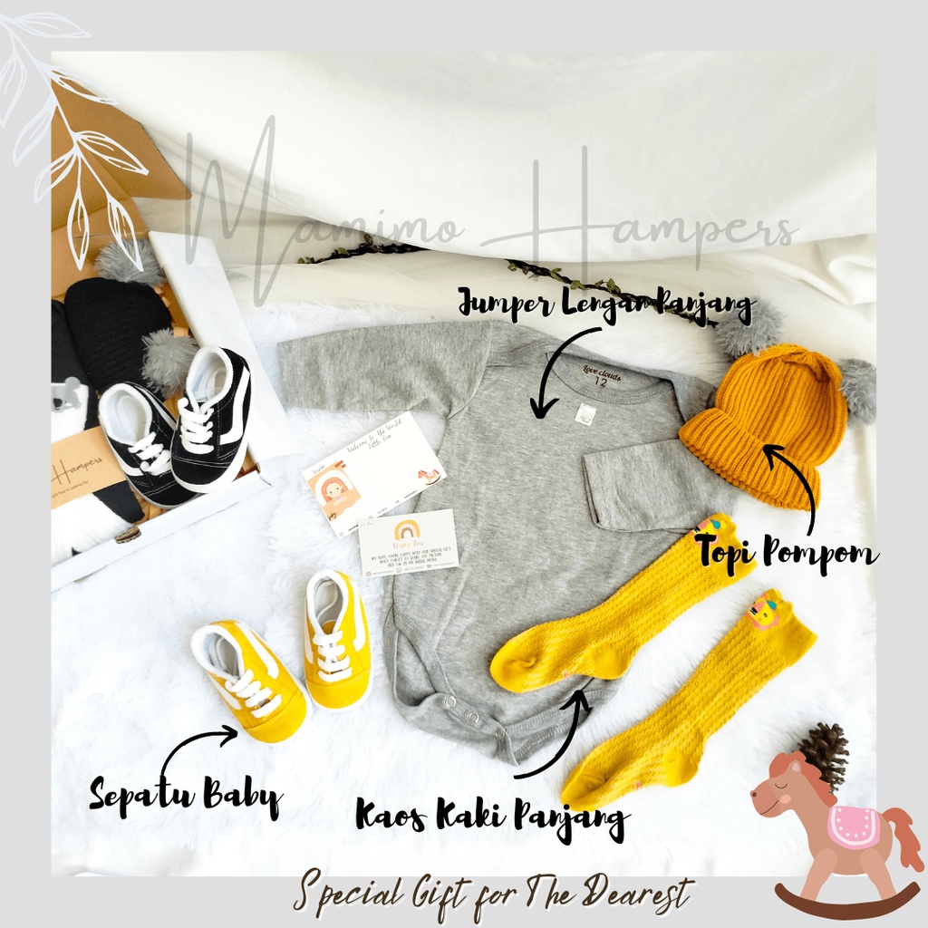 Hampers Bayi Lucu  Series Shoes atau Sepatu Bayi| Newborn Gift| Kado Bayi - By Mamimohampers