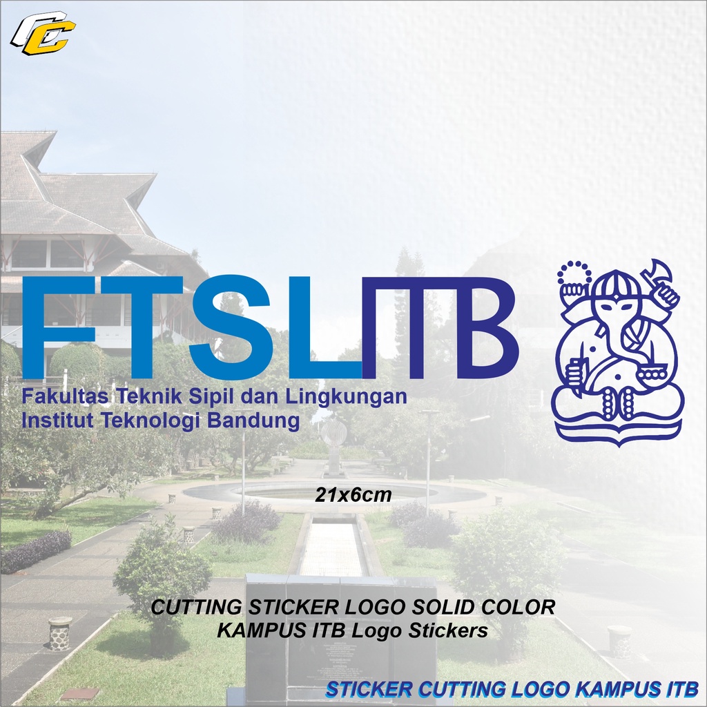 

STICKER FTSL ITB TEKNIK SIPIL INSTITUT TEKNOLOGI BANDUNG