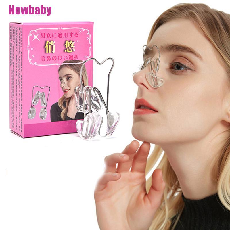 [Newbaby] Nose Up Lifting Shaping Shaper Orthotics Clip Beauty Nose Slimming Massager