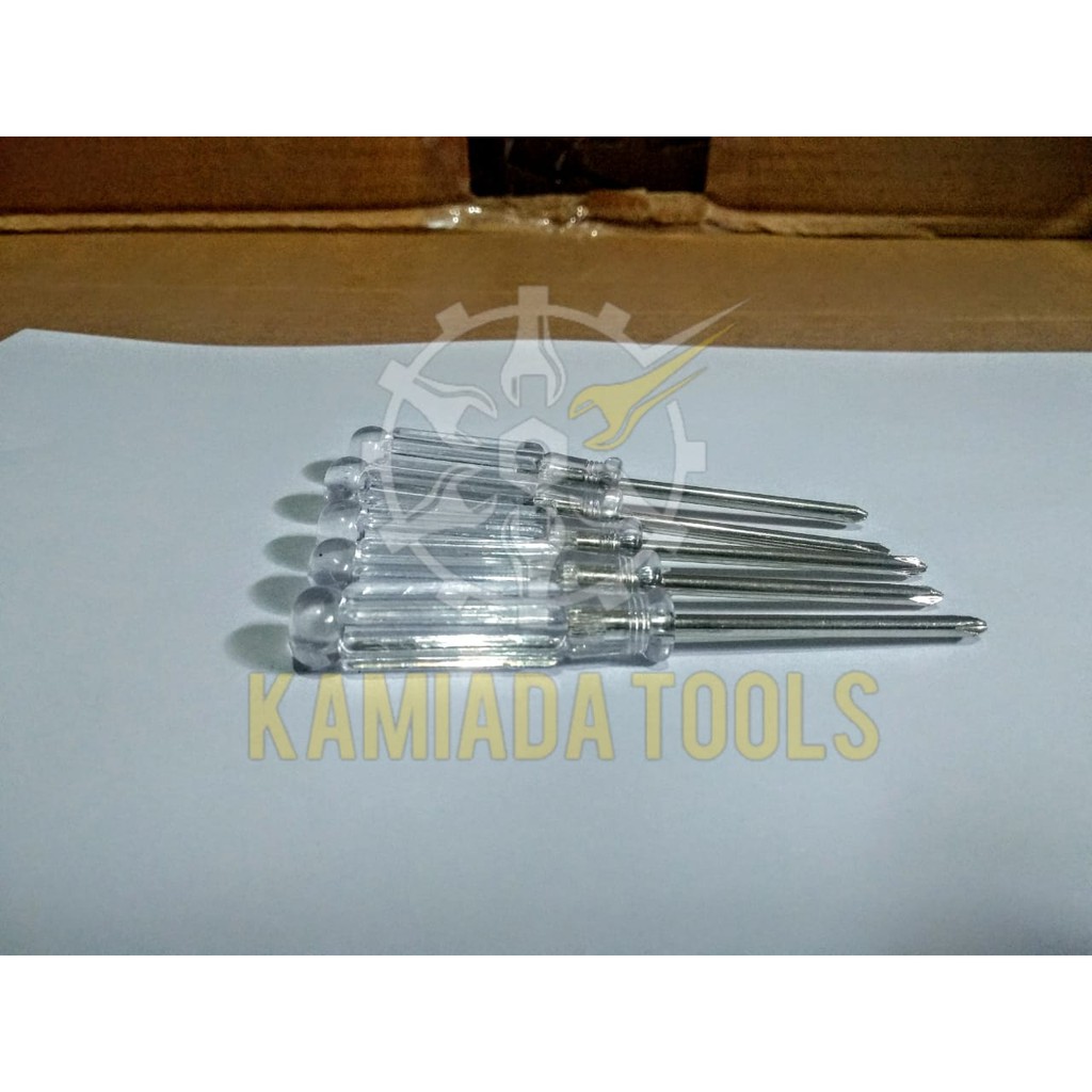 Obeng Kristal Mini 3mm Plus/ Obeng Mini Plus 3mm