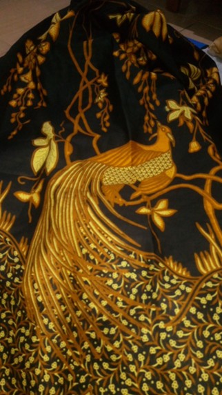 Ms Gamis Batik Sriwedari Maxi Modern Jumbo Bumil Busui Katun Sogan All Size