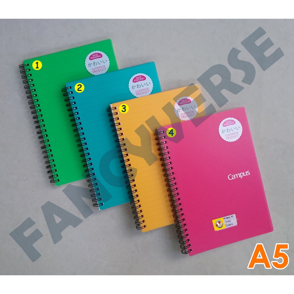 

Notebook Spiral A5 Campus 2006 / Agenda Diary Notes Buku Catatan