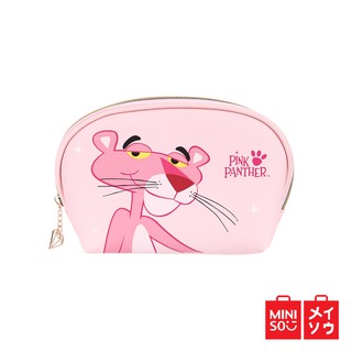 Miniso Official Pink Panther Solid Color Cosmetic Shell 