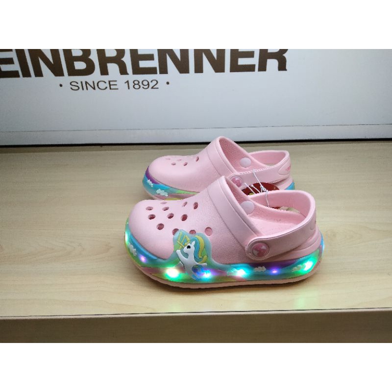 Sepatu Sandal Anak Perempuan Bata Bubble Gummers Original Bahan Karet Sepatu Lampu Terbaru Warna Mer