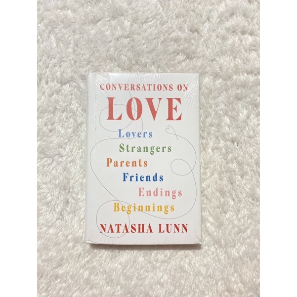 Conversation On Love- Natasha Lunn HC NEW SEALED ORIGINA