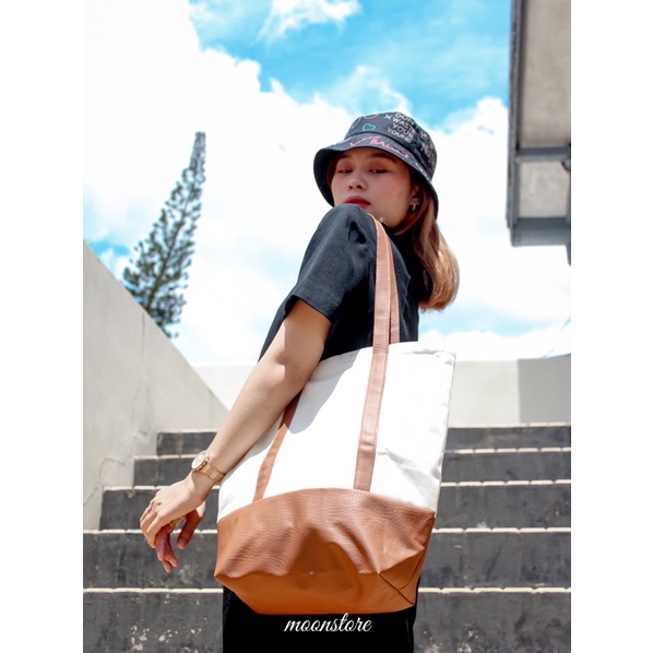 Tas Wanita Tas Tote Totebag Kanvas