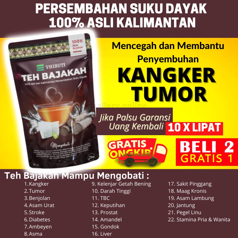 TEH CELUP BAJAKAH ASLI KALIMANTAN ORIGINAL UNTUK BENJOLAN