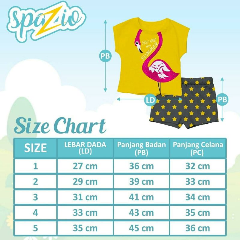 Setelan anak perempuan by spazio