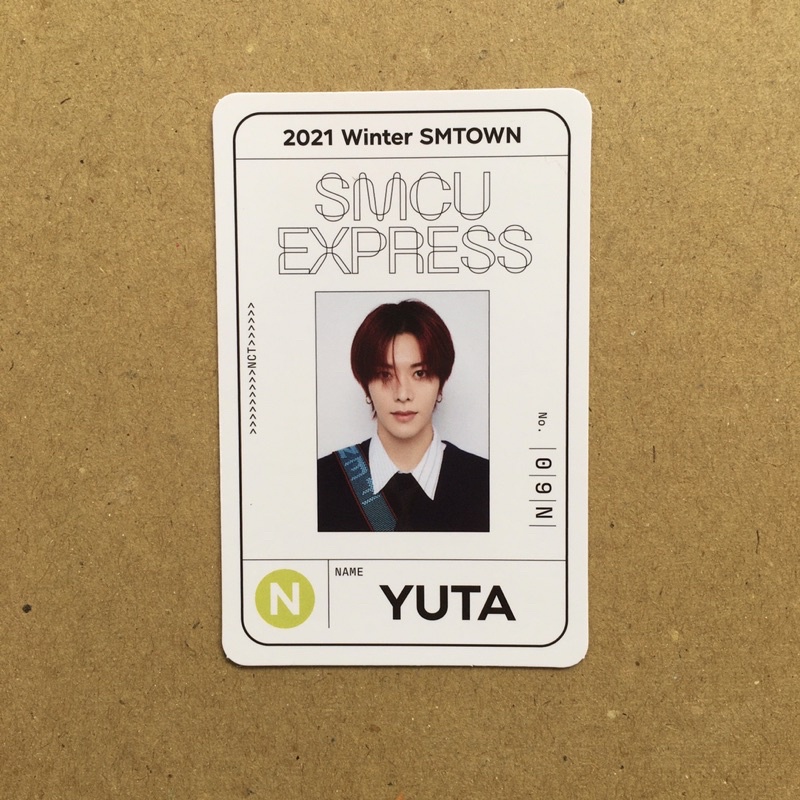 [ Ready ] pc passcard yuta SMCU NCT Night time pass winter SM Town nighttime express line passengers