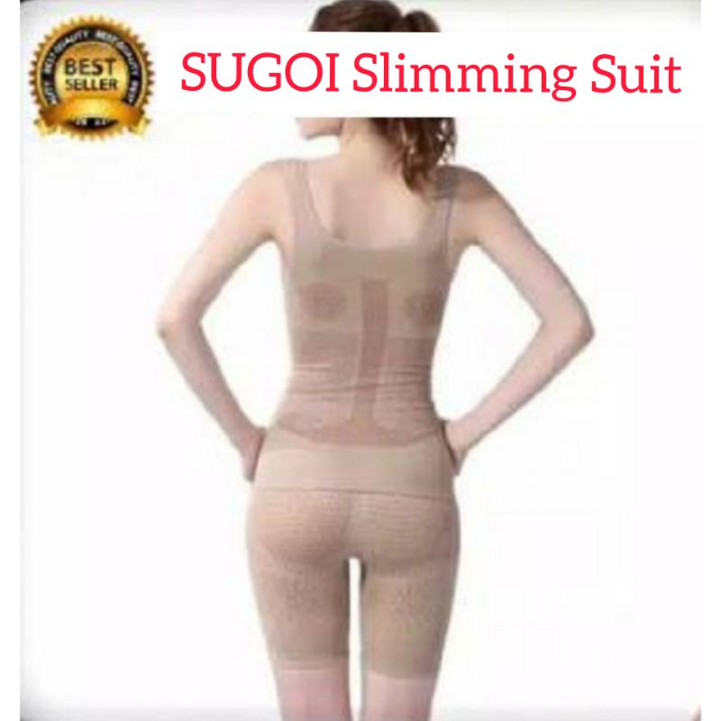 SUGOI Slimming Suit - Korset Pelangsing 4 in 1