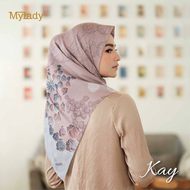 Kay voal printed scarf by Mylady